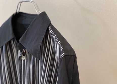 comme desgarcons homme AD2014 stripe shirt