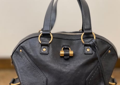 saintlaurent leather bag "muse"