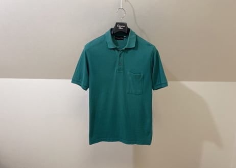 90s christian dior polo shirt green