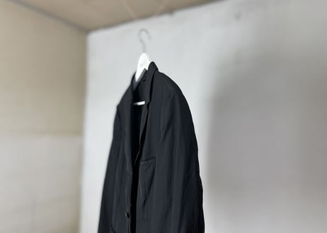prada nylon tailored jacket
