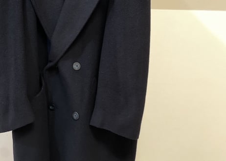 80-90s pure cashmere double long coat #3