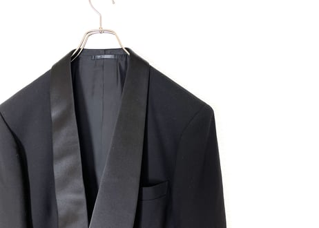 christian dior tuxedo set up suit dead stock