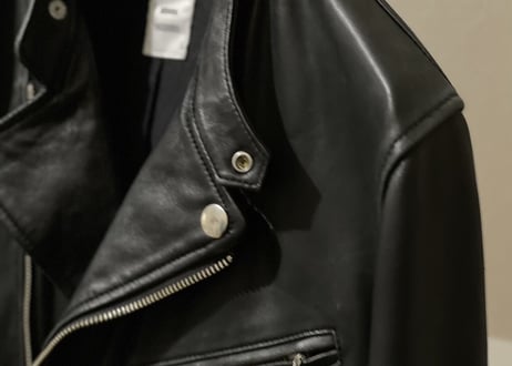 mihara yasuhiro double leather jacket