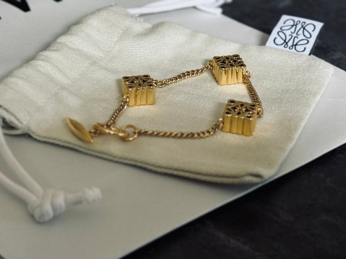 loewe anagram bracelet dead stock | weekend tokyo