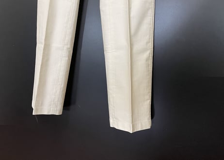 hermes summer corduroy pants white
