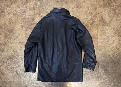loewe leather coat