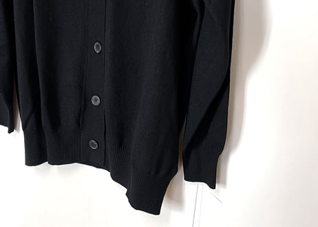 2019ss maison margiela cashmere over size cardigan black dead stock