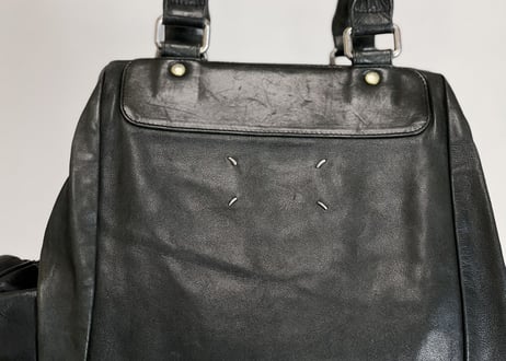 maison margiela leather bag
