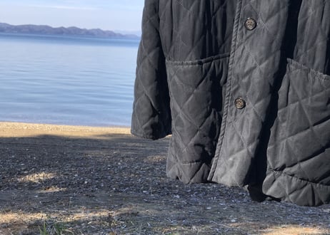 hermes quilting coat