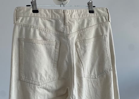 jilsander standard white denim