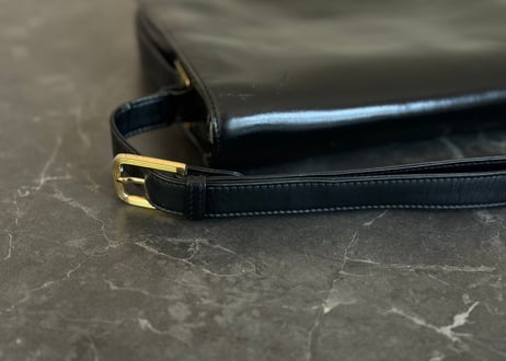 loewe anagram logo leather shoulder bag #3