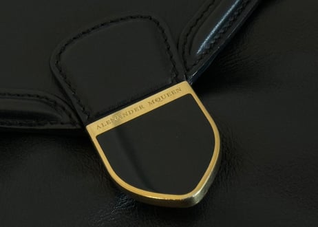 alexander mcqueen leather bag pack