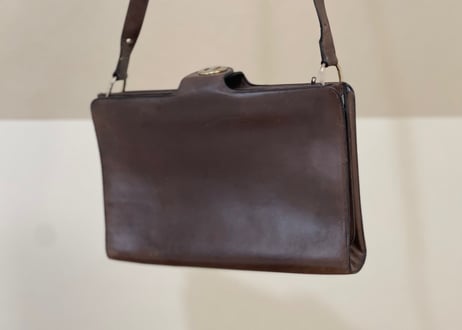 christian dior made in France leather shoulder bag