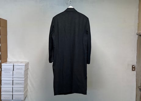 cashmere double long coat #I