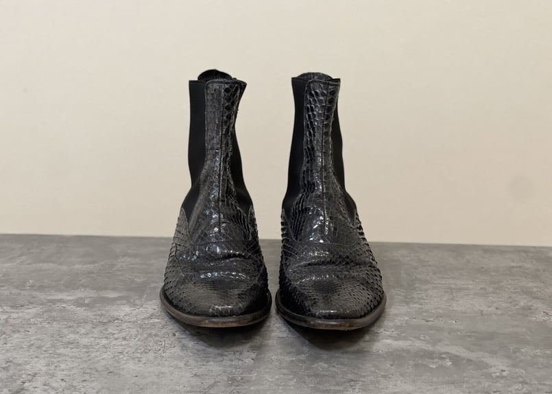 Dolce & Gabbana leather boots