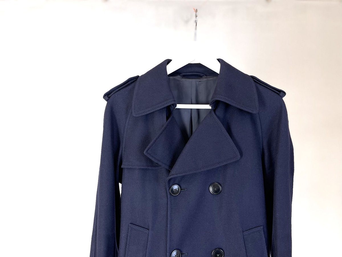 maison margiela short trench coat | weekend tokyo