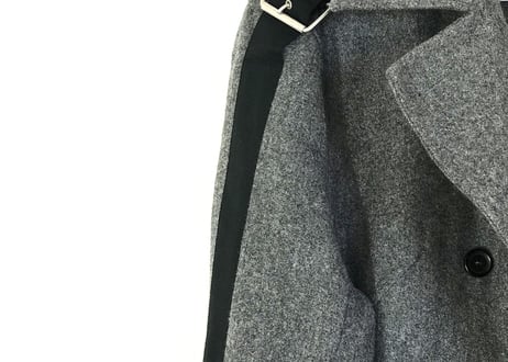 2007aw celine  ”乱れたベッド期"  belt cashmere long coat dead stock