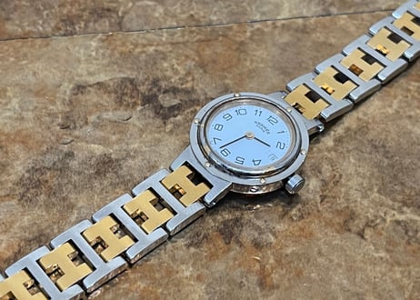 hermes dress watch "clipper”