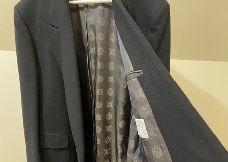 lanvin cashmere wool double chesterfield coat