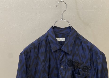 dries van notten silk shirt