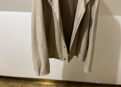 jilsander over size suede jacket