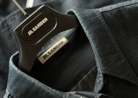 jilsander "初期" denim shirt jacket