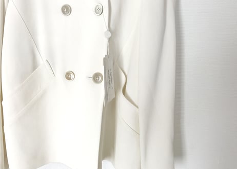 2016ss maison margiela silk double coat dead stock
