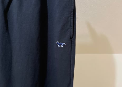 maison kitsune 2022aw sweat pants dead stock