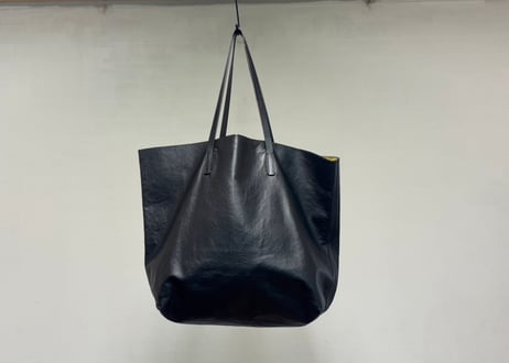 jilsander leather logo bag