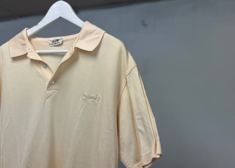 hermes "Le Duc logo" polo shirt light yellow