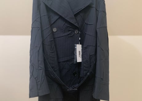 mm6 maison margiela 2020aw crash trench coat 42 dead stock