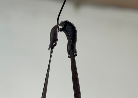 loewe anagram logo shoulder bag