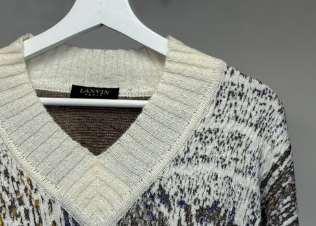 90s lanvin made in Italy mohair knit