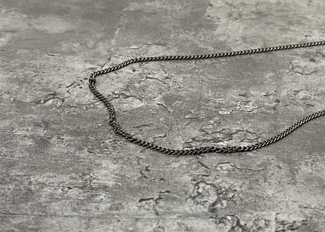 80s gucci silver necklace