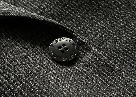 80s versace istante stripe set up suit