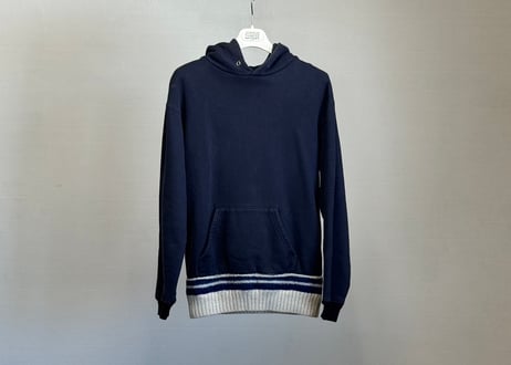 maison margiela knit switch hoodie