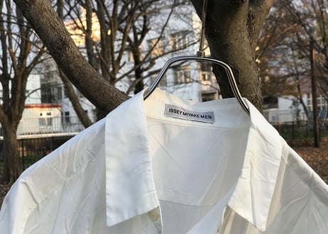 issey miyake ove size pleats shirt