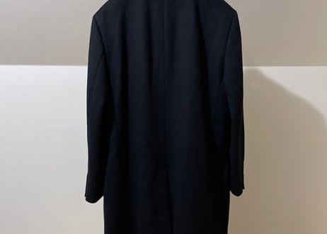 80s valentino "carisma rouge" cashmerewool chesterfield coat