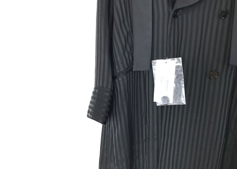 2018aw mm6 over size stripe coat dead stock