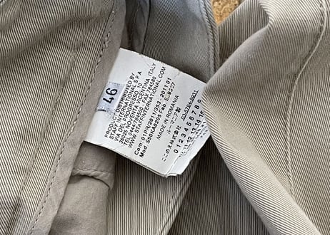 maison margiela "ここのえ期” pants