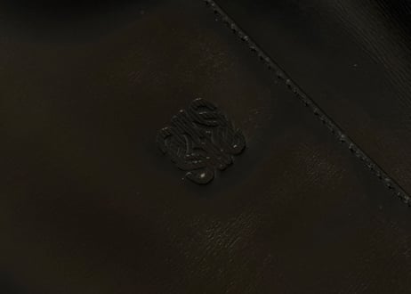 loewe anagram leather shoulder bag