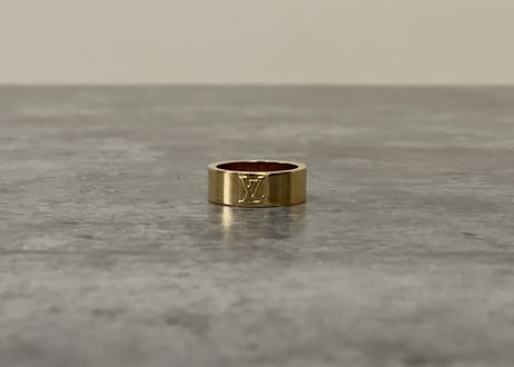 louis vuitton 2020aw LV logo ring dead stock