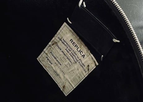 maison margiela ”replica 1970s”  leather bag