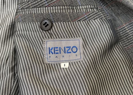 kenzo paris double setup suit