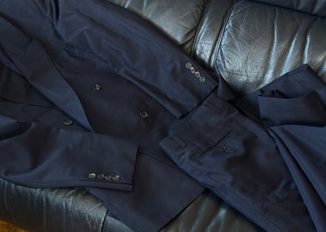 dior double set up suit