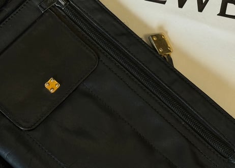 loewe anagram leather bag