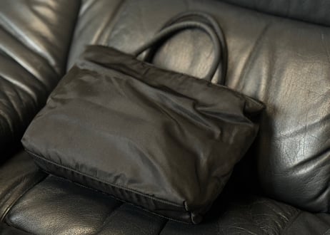 prada nylon logo bag