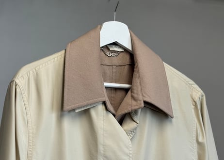 salvatore ferragamo liner layered coat