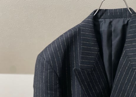 【setup special pick up】80-90s set up suit"gray stripe"