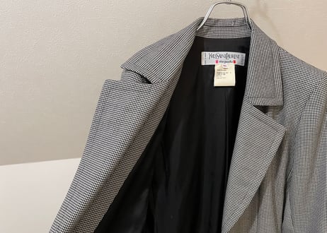 80s yves saint laurent rive gauche coat
